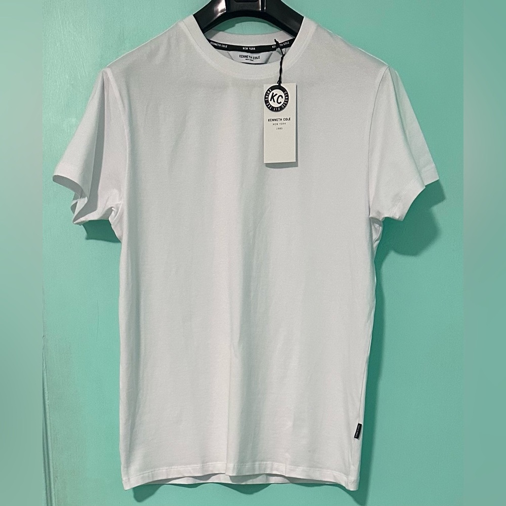 Kenneth Cole White Short Sleeve Tee